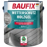 Baufix Wetterschutz-Holzgel graphitgrau Metallic