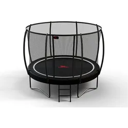 DINO Trampolin PROLINE Ø 430 schwarz + Netz + Leiter