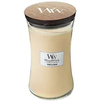 Woodwick Vanilla Bean Duftkerze 610 g beige