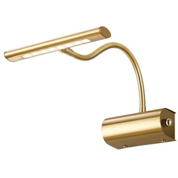 Stilvolle 4W LED Wandleuchte Treppenhaus Dimmbar Messing matt TRIO 279770108