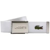 Lacoste Gürtel Polyester grün/weiß 130
