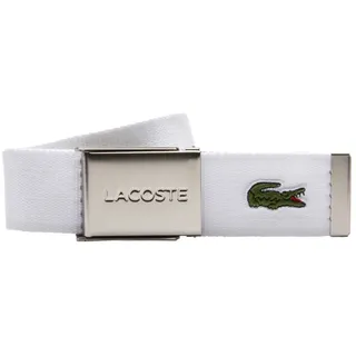 Lacoste Gürtel Polyester grün/weiß 130