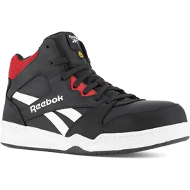 Reebok Work S3 SRC ESD 40 Sicherheits-Sneaker, Schwarz und Rot, schwarz/rot