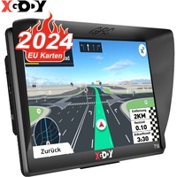 XGODY 7 Zoll GPS 8GB 256MB Navi Navigationsgerät Auto LKW PKW 2024 2D 3D Karten