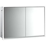 EMCO Loft LED-Lichtspiegelschrank 100cm, 2 Türen, Unterputzmodell (979805113)