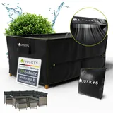 Juskys CoverSafe Pro 180 x 120 x 75 cm Schwarz