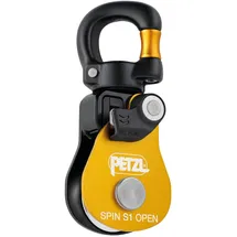 Petzl Spin S1 Open Riemenscheibe Gelb