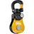 Petzl Spin S1 Open Riemenscheibe Gelb
