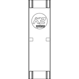 K2 Systems Abdeckung für Schienen BlackCover SingleRail 36