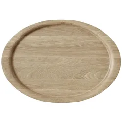 &Tradition - Collect Tablett/Gericht SC65 Natural Oak - 54 cm - 38 cm - 2.3 cm