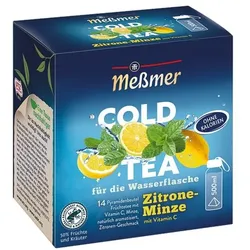 Meßmer Cold Tea »Zitrone-Minze« Eistee