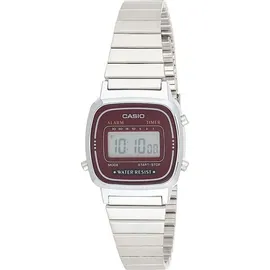 Casio LA670WA-4 Edelstahl 34 mm