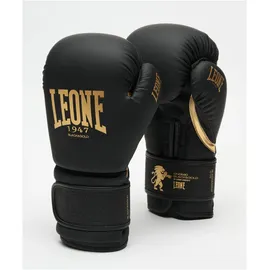 Leone1947 Leone, Boxhandschuhe Schwarz/Gold GN059D Schwarz/Gold 16 oz One Size)