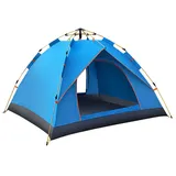 Portal Zelt Ultraleichte Camping Zelte,2 Doors Wasserdicht Winddicht Pop Up Zelt Automatisches,mit Tragetasche,Schnell Set-up Sonnenschutz Backpacking Wurfzelte für Camping,Garten,Wanderausflug