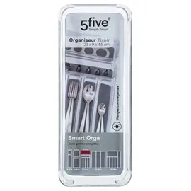 Five 5five Simply Smart Aufbewahrungsbox 23 x 9 x 4,5 cm 1-tlg. grau