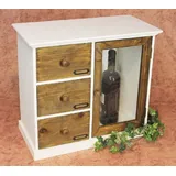 DanDiBo Ambiente Minikommode 50 cm Weiß