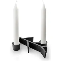 eva solo Kerzenhalter Twig Aluminium Schwarz