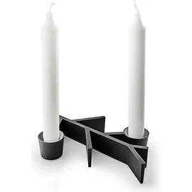 eva solo Kerzenhalter Twig Aluminium Schwarz