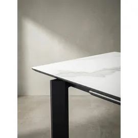 KADIMA DESIGN Esszimmertisch 180 x 95 x 77 cm weiß