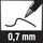 Stabilo OHPen universal Permanent Marker 1 St. Schwarz