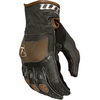 Klim Badlands Aero Pro, Handschuhe kurz - Dunkelgrün/Braun -