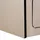MonsterShop Hängeschrank Wohnwagen 120 x 25 x 25 cm Schwarz