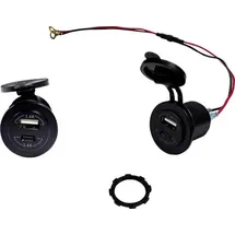 HP Autozubehör Einbausteckdose Dual USB+C