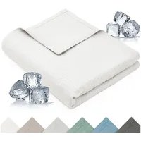 Blumtal Kühldecke 200x230 cm - Sommerdecke Bambus - Oeko-TEX