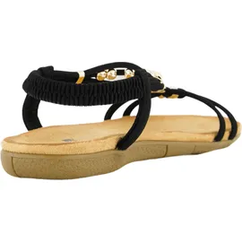 2GO FASHION Sandale Damen Schwarz 39