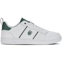 K-Swiss Herren Lozan Sneaker, White/PosyGreen/Peacoat, 39.5 EU