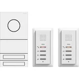 Gira System 106 Audio Set 2407902 2WE weiß (lackiert)