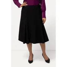 Ulla Popken Midirock in schwarz | 58-60