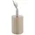 Trend-Center Beistelltisch H 60 cm DREL, Ø 40 cm - Creme Papier - Glas