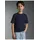 TRIGEMA T-Shirt "TRIGEMA T-Shirt aus 100% Baumwolle", Jungen, Gr. 92, blau (navy), Single Jersey, 100% Baumwolle, Basic, lang, Rundhals, Shirts T-Shirt