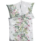 Kaeppel Bettwäsche Boho Bouquet, Mako-Satin, 2 teilig, Mit Blumenmuster bunt