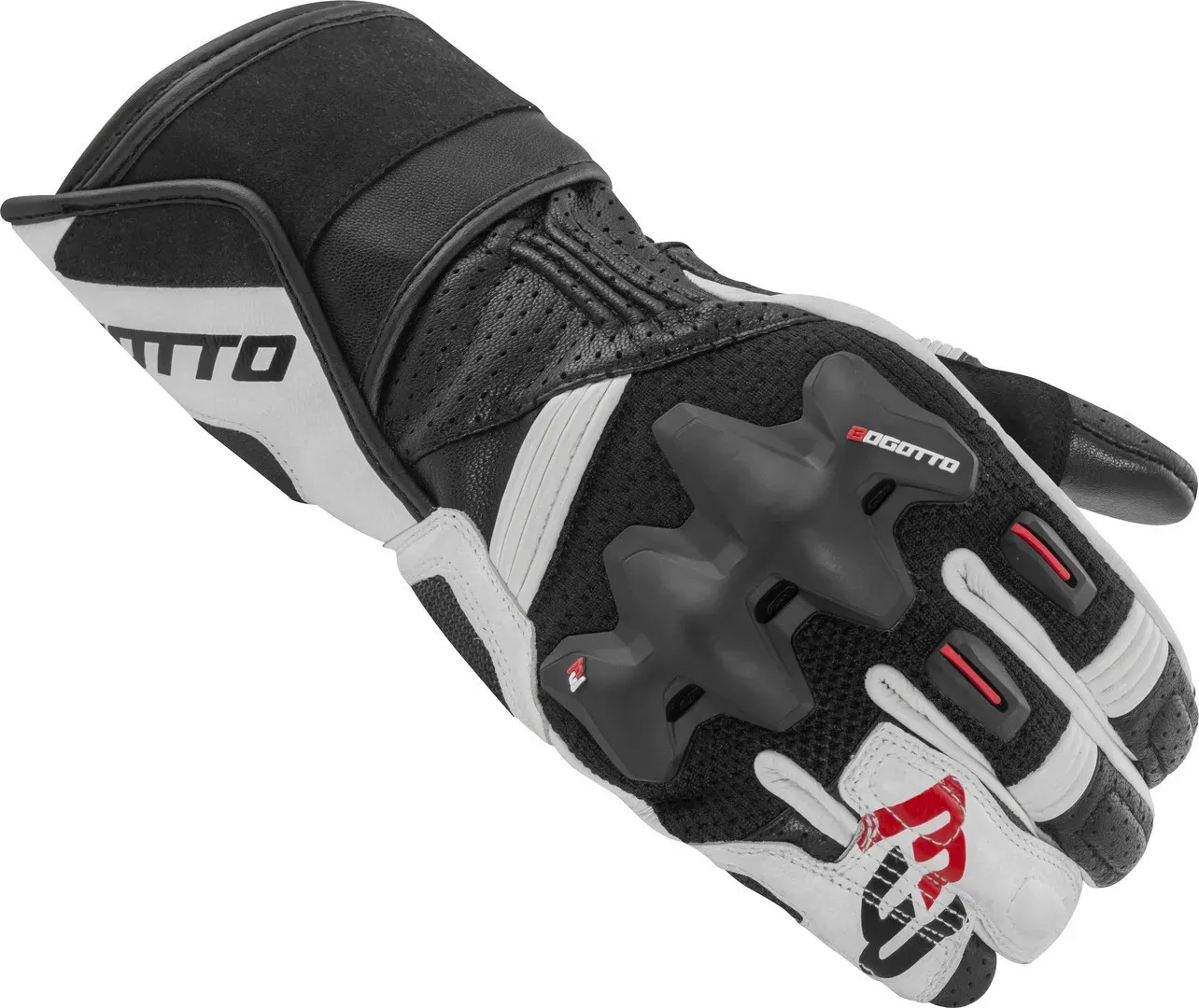 Bogotto Alton perforierte Motorrad Handschuhe