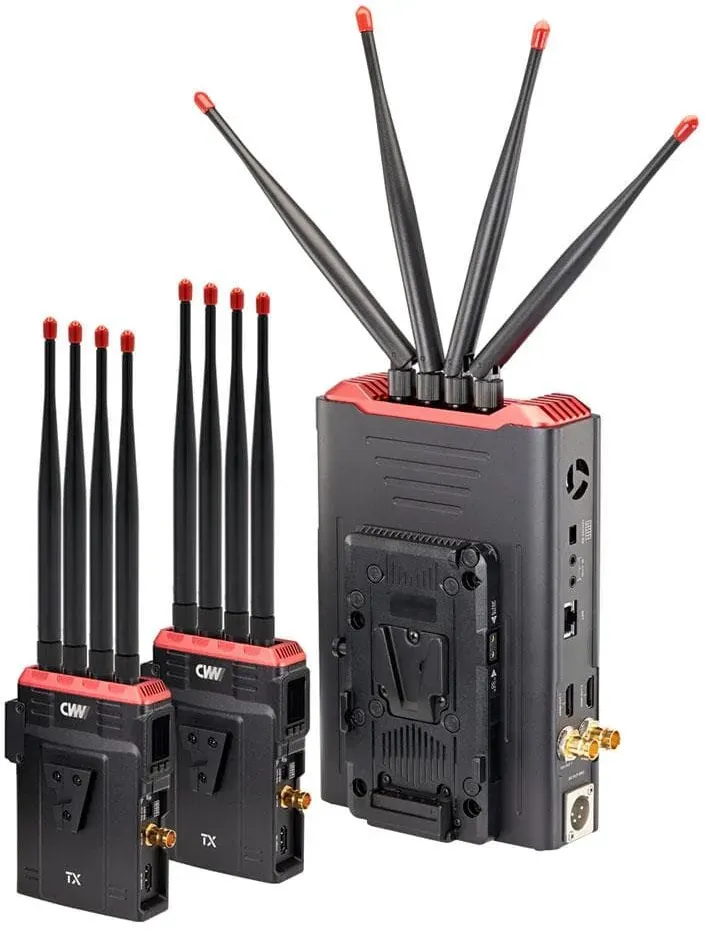 CVW Crystal Video Beamlink Duo Plus, Funkstrecken-Set mit 2 Sendern