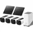 4-Kamera-Set + HomeBase S380 + Solarpanel