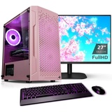 Kiebel Zindarella V AMD Ryzen 5 5500, 16GB DDR4, RTX 4060 8 GB, 1TB SSD, WLAN, Win11