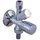 Schell Kombi-Eckventil Comfort 1/2" x 3/8" x 3/4"