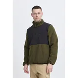 Blend Fleecepullover "BHMARIO Sweatshirt halfzipp", Gr. XL, forest night, , 47463845-XL