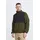 Blend Fleecepullover "BHMARIO Sweatshirt halfzipp", Gr. XL, forest night, , 47463845-XL