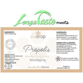 bedrop Mundspray Propolis mit Manuka Honig & Anis 30 ml