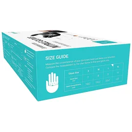 EUROPAPA 100x Nitrilhandschuhe Box Einweghandschuhe, Einmalhandschuhe, Untersuchungshandschuhe, Nitril Handschuhe,