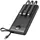 VEGER C10 10000 mAh, Lithium Polymer (LiPo), 10 000mAh (Micro + Typ C + iPhone) Ladekabel Schwarz - Schwarz