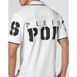 Plein Sport Poloshirt Größe L weiß 01 | white