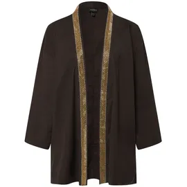 Ulla Popken Kimono Braun M-L
