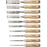 tecwerk Stechbeitelsatz 6,8,10,12,16,20,22,24,26,30 mm