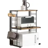 SoBuy Gewürzregal KCR08 60 x 72 x 36 cm Beige