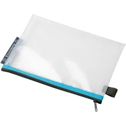 Exacompta 34140E 10x Tasche EVA mit Reißverschluss, flexibel aus PP, DIN A5 - Farben sortiert
